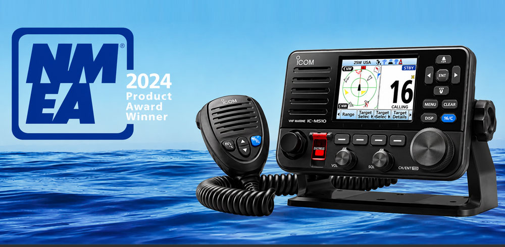 NMEA 2024 Awards: Icom Does it Again with the IC-M510 EVO